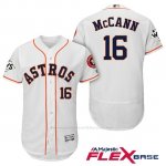 Camiseta Beisbol Hombre Houston Astros 2017 World Series Brian Mccann Blanco Flex Base
