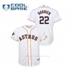 Camiseta Beisbol Nino Houston Astros Josh Reddick 2019 World Series Bound Cool Base Blanco