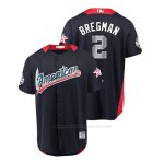 Camiseta Beisbol Hombre All Star Game Houston Astros Alex Bregman 2018 1ª Run Derby American League Azul
