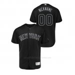 Camiseta Beisbol Hombre New York Yankees Personalizada 2019 Players Weekend Autentico Negro