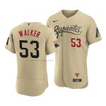 Camiseta Beisbol Hombre Arizona Diamondbacks Christian Walker 2021 City Connect Autentico Oro
