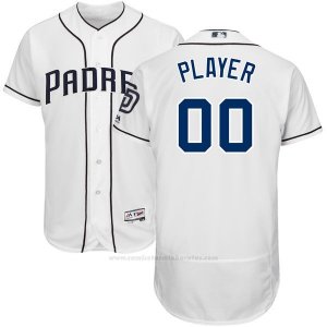 Camiseta San Diego Padres Personalizada Blanco