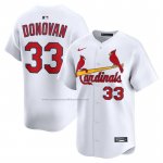 Camiseta Beisbol Hombre St. Louis Cardinals Brendan Donovan Primera Limited Blanco