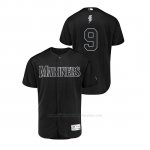 Camiseta Beisbol Hombre Seattle Mariners Dee Gordon 2019 Players Weekend Autentico Negro