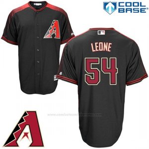 Camiseta Beisbol Hombre Arizona Diamondbacks 54 Dominic Leone Negro Cool Base