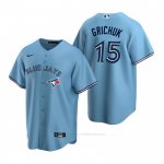 Camiseta Beisbol Hombre Toronto Blue Jays Randal Grichuk Alterno Replica Azul