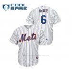 Camiseta Beisbol Hombre New York Mets Jeff Mcneil Cool Base Blanco