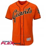 Camiseta Beisbol Hombre San Francisco Giants Blank Naranja Flex Base Autentico Coleccion