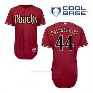 Camiseta Beisbol Hombre Arizona Diamondbacks 44 Paul Goldschmidt Rojo Alterno Cool Base