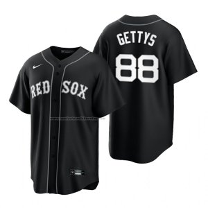Camiseta Beisbol Hombre Boston Red Sox Michael Gettys Replica 2021 Negro