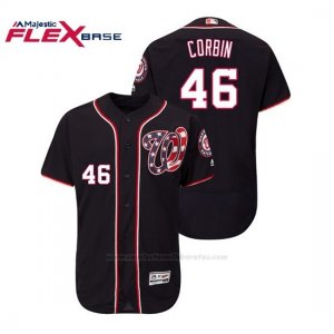 Camiseta Beisbol Hombre Washington Nationals Patrick Corbin Flex Base Autentico Collezione Alternato Azul