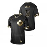 Camiseta Beisbol Hombre Chicago Cubs Javier Baez 2019 Golden Edition Negro