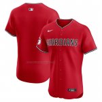 Camiseta Beisbol Hombre Cleveland Guardians Alterno Elite Rojo