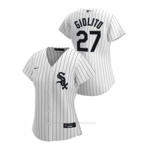 Camiseta Beisbol Mujer Chicago White Sox Lucas Giolito 2020 Replica Primera Blanco