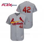 Camiseta Beisbol Hombre St. Louis Cardinals 2019 Jackie Robinson Day Flex Base Gris