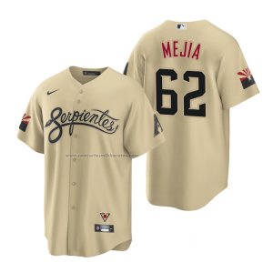 Camiseta Beisbol Hombre Arizona Diamondbacks Humberto Mejia 2021 City Connect Replica Oro