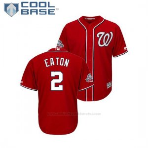 Camiseta Beisbol Hombre Washington Nationals Adam Eaton 2018 All Star Game Cool Base Scarlet