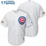 Camiseta Beisbol Hombre Chicago Cubs 2017 Postemporada Blanco Cool Base