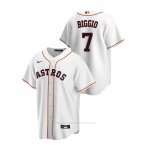 Camiseta Beisbol Hombre Houston Astros Craig Biggio Replica Primera Blanco