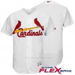 Camiseta Beisbol Hombre St. Louis Cardinals Blanco Autentico Coleccion Flex Base