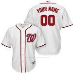 Camiseta Nino Washington Nationals Personalizada Blanco