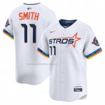 Camiseta Beisbol Hombre Houston Astros Cam Smith 2025 City Connect Limited Blanco