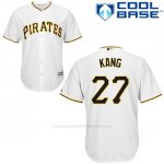 Camiseta Beisbol Hombre Pittsburgh Pirates Jung Ho Kang Blanco Cool Base