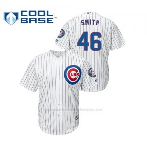 Camiseta Beisbol Hombre Chicago Cubs Lee Smith Cool Base 2019 Hall Of Fame Induction Majestic Blanco