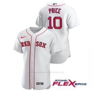 Camiseta Beisbol Hombre Boston Red Sox David Price Autentico Nike Blanco