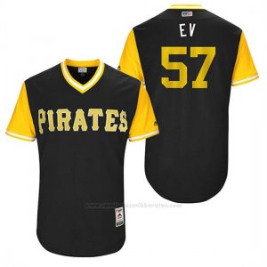 Camiseta Beisbol Hombre Pittsburgh Pirates 2017 Little League World Series Trevor Williams Negro