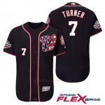 Camiseta Beisbol Hombre Washington Nationals Trea Turner Azul 2018 All Star Flex Base