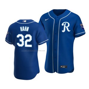 Camiseta Beisbol Hombre Kansas City Royals Jesse Hahn Alterno Autentico Azul
