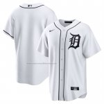 Camiseta Beisbol Hombre Detroit Tigers Primera Replica Blanco1 Camiseta Beisbol Hombre Detroit Tigers Primera Replica Blanco1