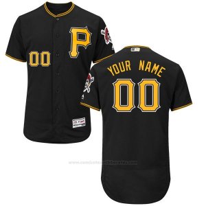 Camiseta Nino Pittsburgh Pirates Personalizada Negro