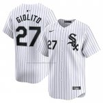 Camiseta Beisbol Hombre Chicago White Sox Lucas Giolito Primera Limited Jugador Blanco