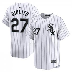 Camiseta Beisbol Hombre Chicago White Sox Lucas Giolito Primera Limited Jugador Blanco