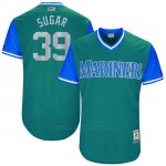 Camiseta Beisbol Hombre Seattle Mariners 2017 Little League World Series Edwin Diaz Aqua