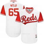 Camiseta Beisbol Hombre Cincinnati Reds 2017 Little League World Series 65 Asher Wojciechowski Blanco