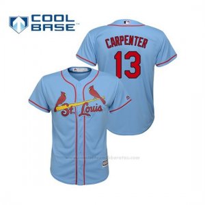 Camiseta Beisbol Nino St. Louis Cardinals Matt Carpenter Cool Base Majestic Alternato Horizon 2019 Azul