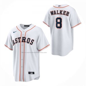 Camiseta Beisbol Nino Houston Astros Christian Walker Primera Replica Blanco