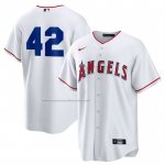 Camiseta Beisbol Hombre Los Angeles Angels 2025 Jackie Robinson Day Replica Blanco