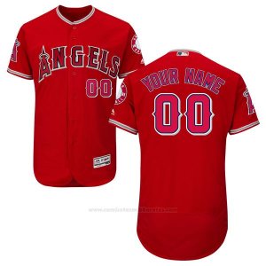 Camiseta Los Angeles Angels Personalizada Rojo