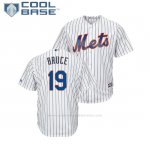 Camiseta Beisbol Hombre New York Mets Jay Bruce Cool Base 1ª Blanco