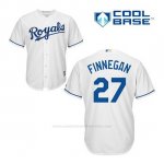 Camiseta Beisbol Hombre Kansas City Royals Brandon Finnegan 27 Blanco 1ª Cool Base