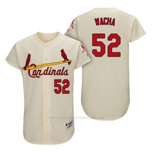 Camiseta Beisbol Hombre St. Louis Cardinals Michael Wacha Crema 1967 Turn Back The Clock Autentico