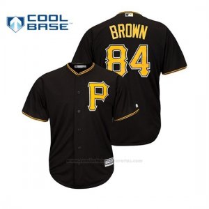 Camiseta Beisbol Hombre Pittsburgh Pirates Antonio Brown Cool Base MLB Crossover Negro