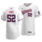 Camiseta Beisbol Hombre Washington Nationals Brad Hand Alterno Autentico Blanco