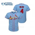 Camiseta Beisbol Nino St. Louis Cardinals Yadier Molina Cool Base Majestic Alternato Horizon 2019 Azul