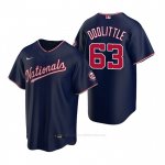 Camiseta Beisbol Hombre Washington Nationals Sean Doolittle Replica Alterno Azul