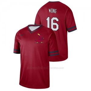 Camiseta Beisbol Hombre St. Louis Cardinals Kolten Wong Cooperstown Collection Legend Rojo